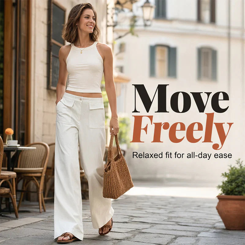 Galatea Sciacca™ Versatile Loose Trousers for Day to Evening