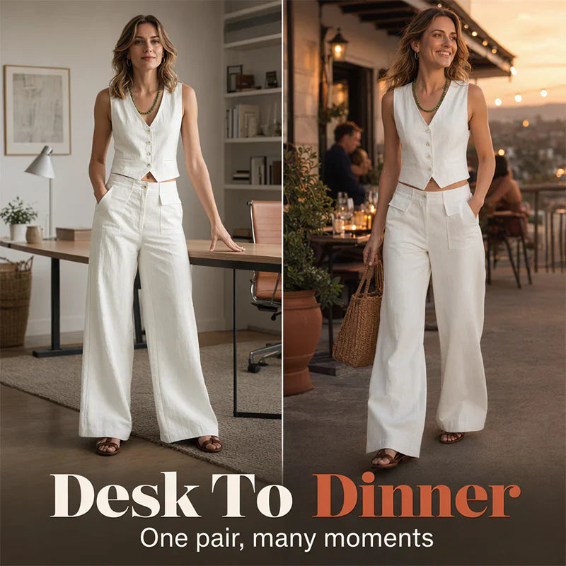 Galatea Sciacca™ Versatile Loose Trousers for Day to Evening