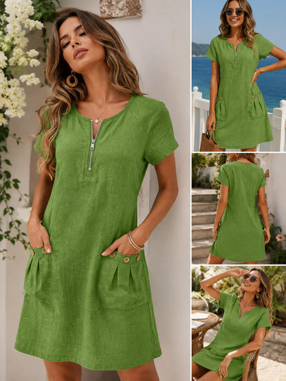 Galatea Villabona™ Breathable Utility Dress for Warm Days
