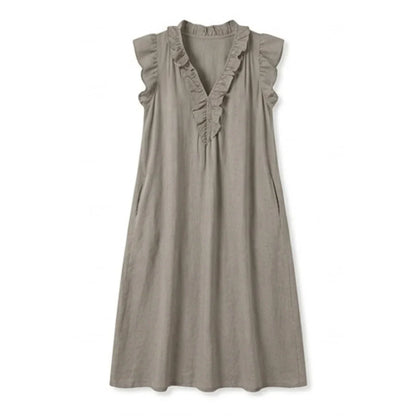 Gelsomina Stradiotto™ Flowy Ruffled Maxi Dress for Effortless Style