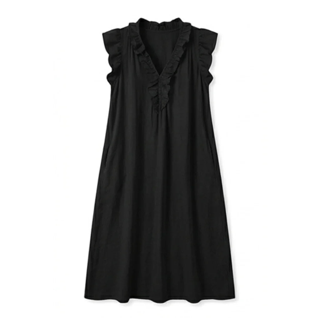 Gelsomina Stradiotto™ Flowy Ruffled Maxi Dress for Effortless Style