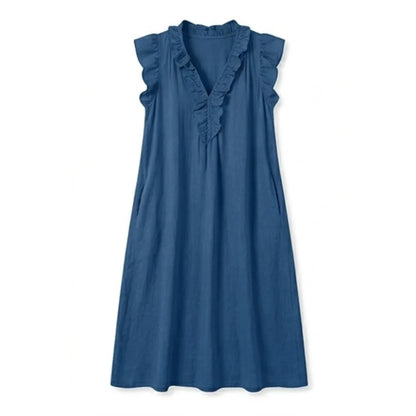 Gelsomina Stradiotto™ Flowy Ruffled Maxi Dress for Effortless Style