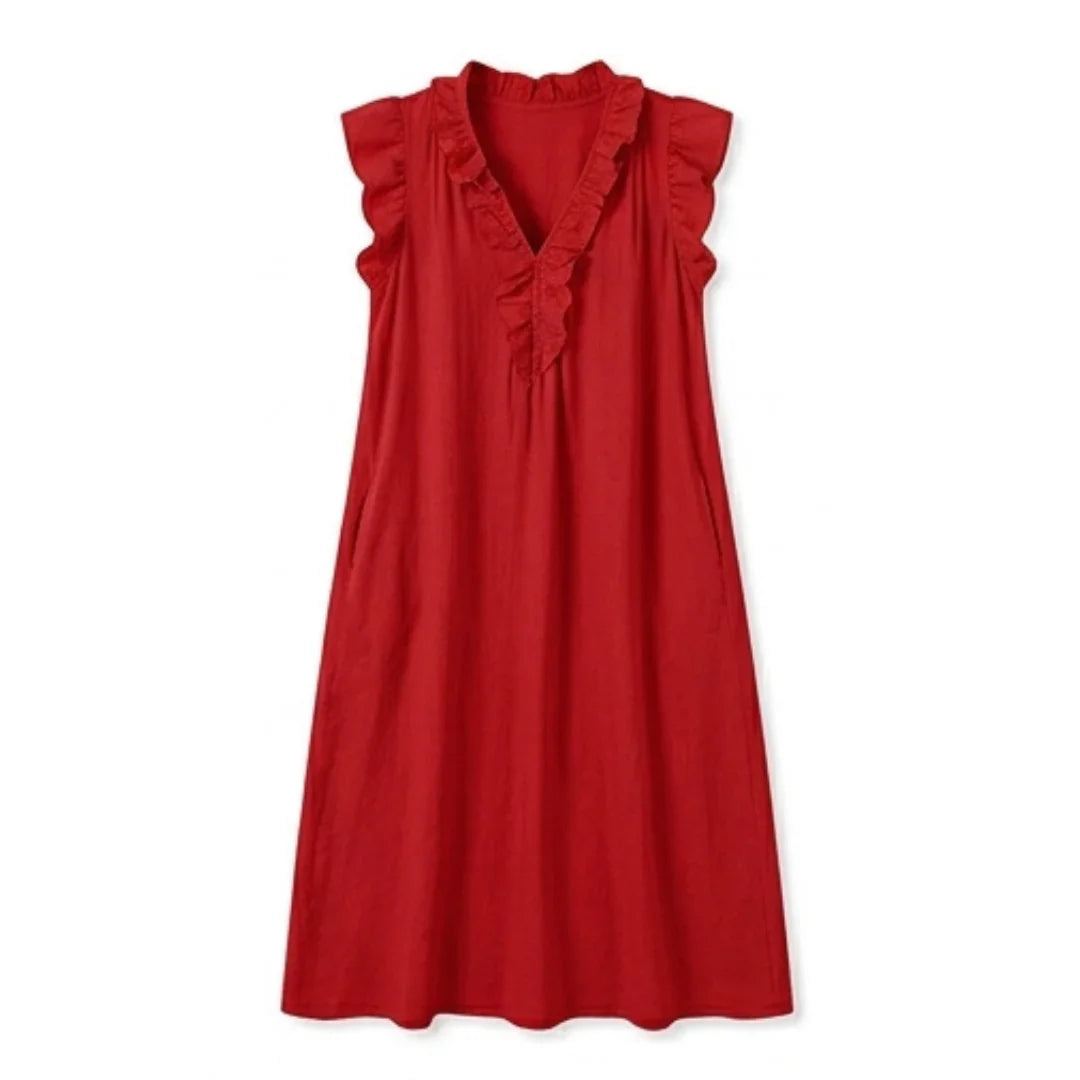 Gelsomina Stradiotto™ Flowy Ruffled Maxi Dress for Effortless Style