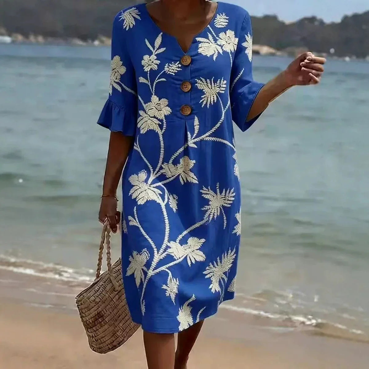 Gelsomina Zoli™ Breezy Floral Dress for Effortless Warm-Weather Style