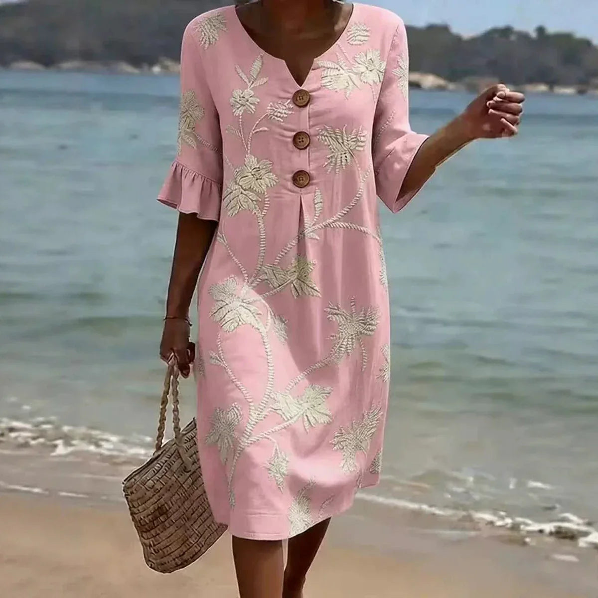 Gelsomina Zoli™ Breezy Floral Dress for Effortless Warm-Weather Style