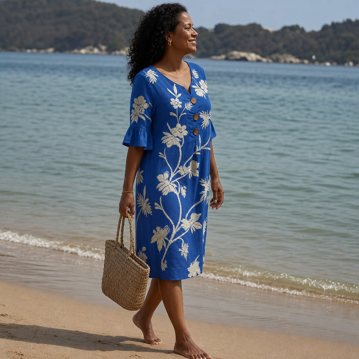 Gelsomina Zoli™ Breezy Floral Dress for Effortless Warm-Weather Style