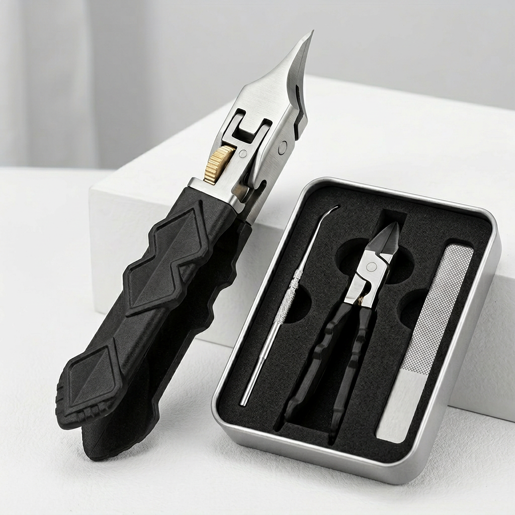 GripLock Pro™ Sharp Grip Nail Clipper Set