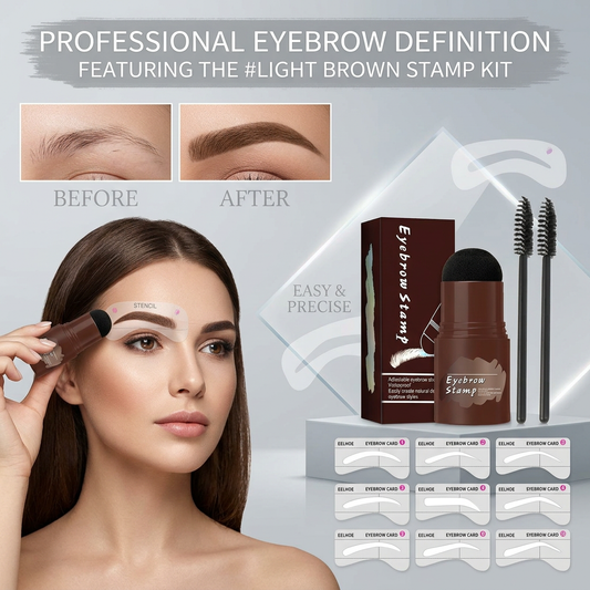 BrowStamp™ Precision Brow Stencil Stamp Set