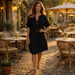 Geraldina Candelora™ Breathable Button Dress