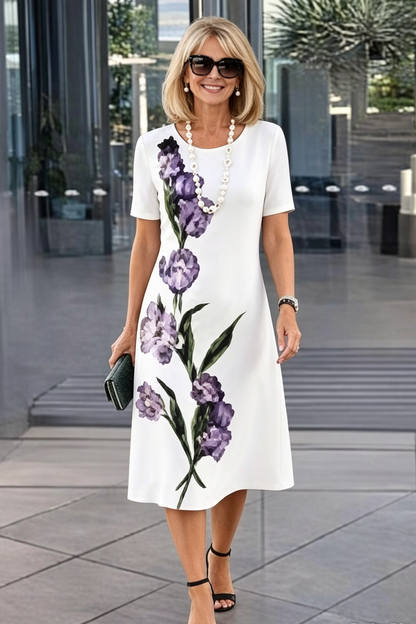 Gina Cappellari™ Relaxed Pleated Color Block Dress