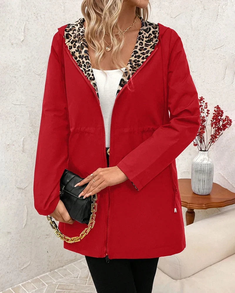 Giuseppa Bonfanti™ Reversible Hooded Jacket for Effortless Style