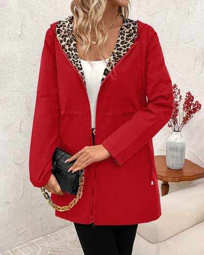 Giuseppa Bonfanti™ Reversible Hooded Jacket for Effortless Style