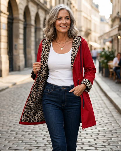 Giuseppa Bonfanti™ Reversible Hooded Jacket for Effortless Style