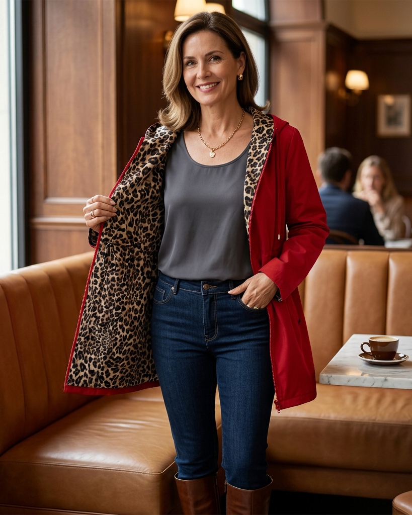 Giuseppa Bonfanti™ Reversible Hooded Jacket for Effortless Style