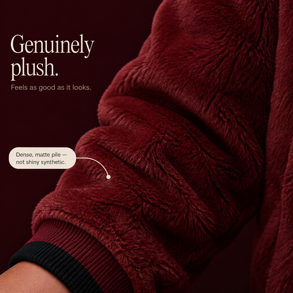 Giustina Pavan™ Faux Fur Jacket for Cozy Warmth
