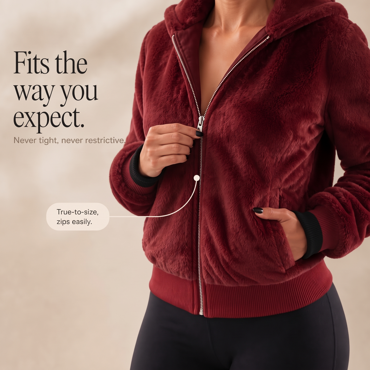 Giustina Pavan™ Faux Fur Jacket for Cozy Warmth