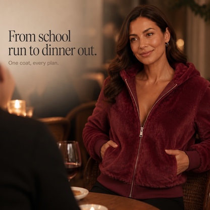 Giustina Pavan™ Faux Fur Jacket for Cozy Warmth