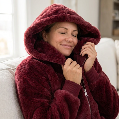 Giustina Pavan™ Faux Fur Jacket for Cozy Warmth