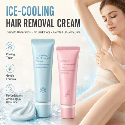 Glacène™ Gentle Hair Removal Cream for Sensitive Skin