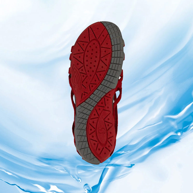 Gladiana™ Breathable Roman sandals with a round toe