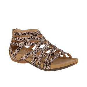 Dark leopard print