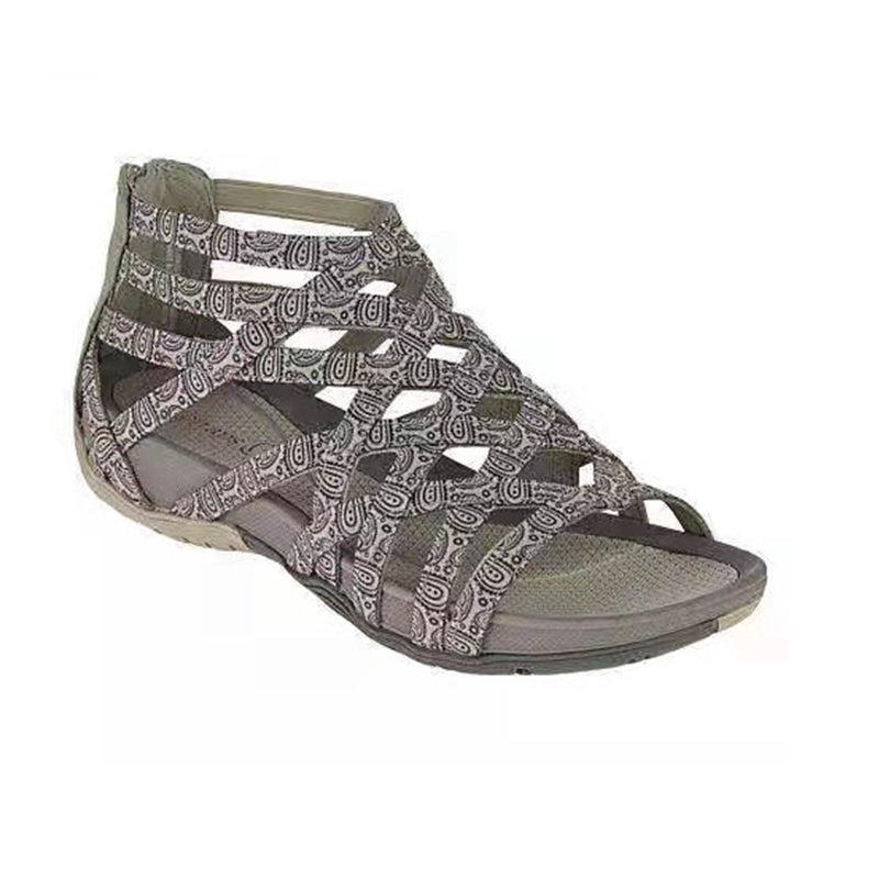 Gladiana™ Breathable Roman sandals with a round toe