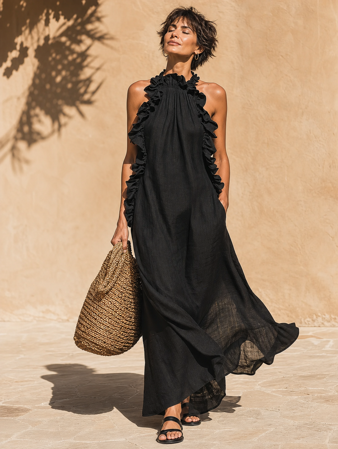 Gladys™ Lightweight Maxi Dress for Warm Days