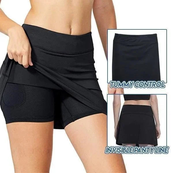 GlideFlex™ Flattering Skort for All-Day Comfort
