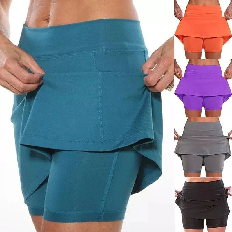 GlideFlex Anti-Chafing Active Skort - main product view
