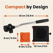 GlideMover Pro™ Heavy Furniture Lifter for Effortless Solo Moving