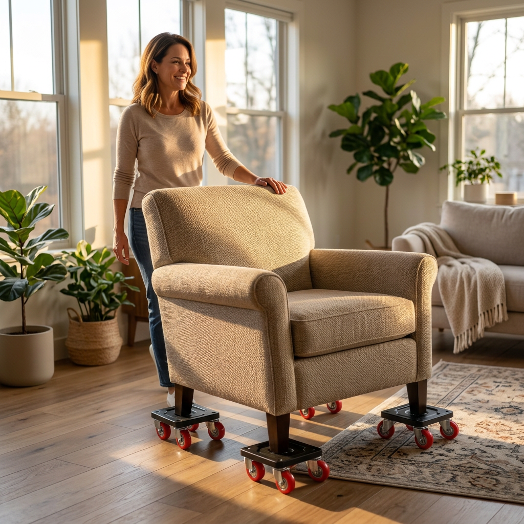 GlideMover Pro™ Heavy Furniture Lifter for Effortless Solo Moving