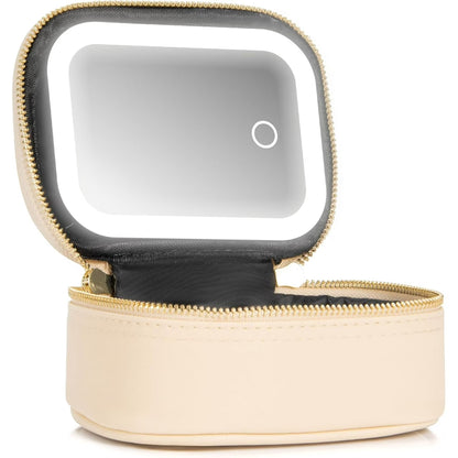 GlowKit Pro+™ Compact Makeup Bag with LED Mirror