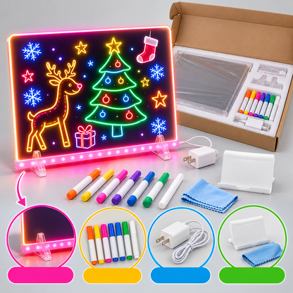 Glowvix™ Glowing Doodle Board for Screen-Free Fun