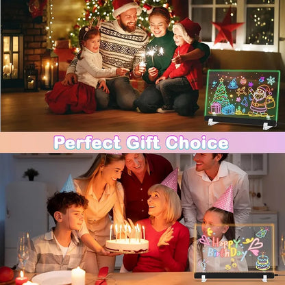 Glowvix™ Glowing Doodle Board for Screen-Free Fun