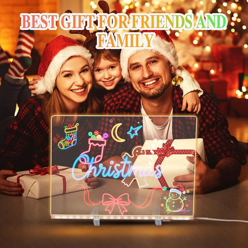 Glowvix™ Glowing Doodle Board for Screen-Free Fun