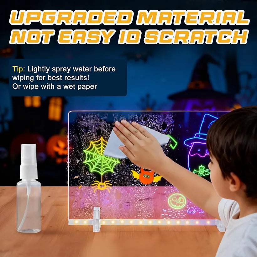 Glowvix™ Glowing Doodle Board for Screen-Free Fun