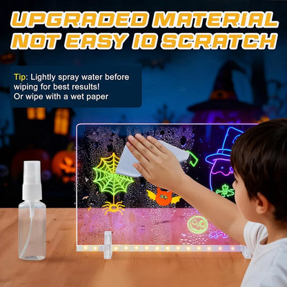 Glowvix™ Glowing Doodle Board for Screen-Free Fun