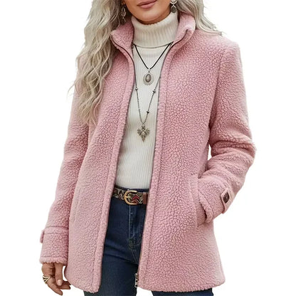 Gregoria Caputo™ Textured Zip Jacket for Effortless Everyday Style