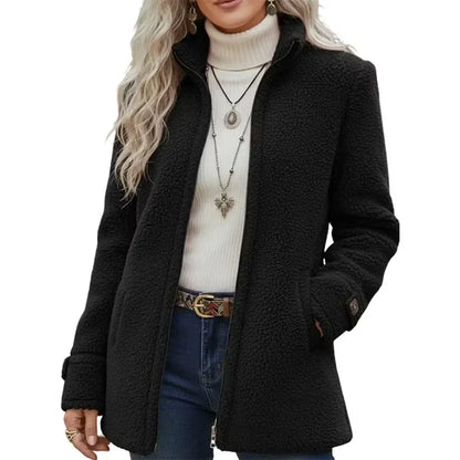 Gregoria Caputo™ Textured Zip Jacket for Effortless Everyday Style