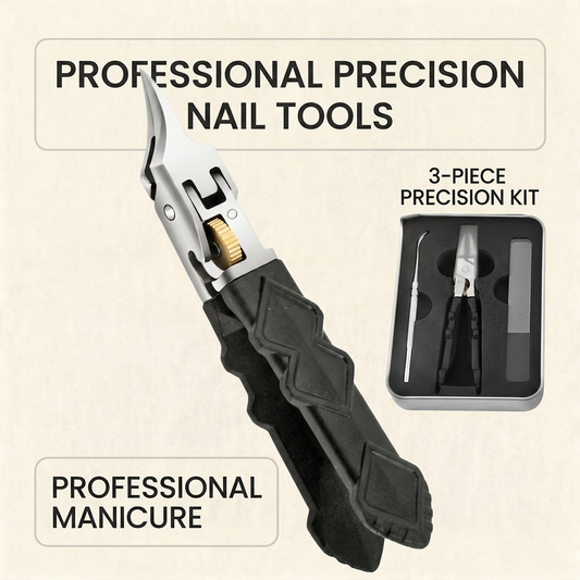 GripLock Pro™ Sharp Grip Nail Clipper Set