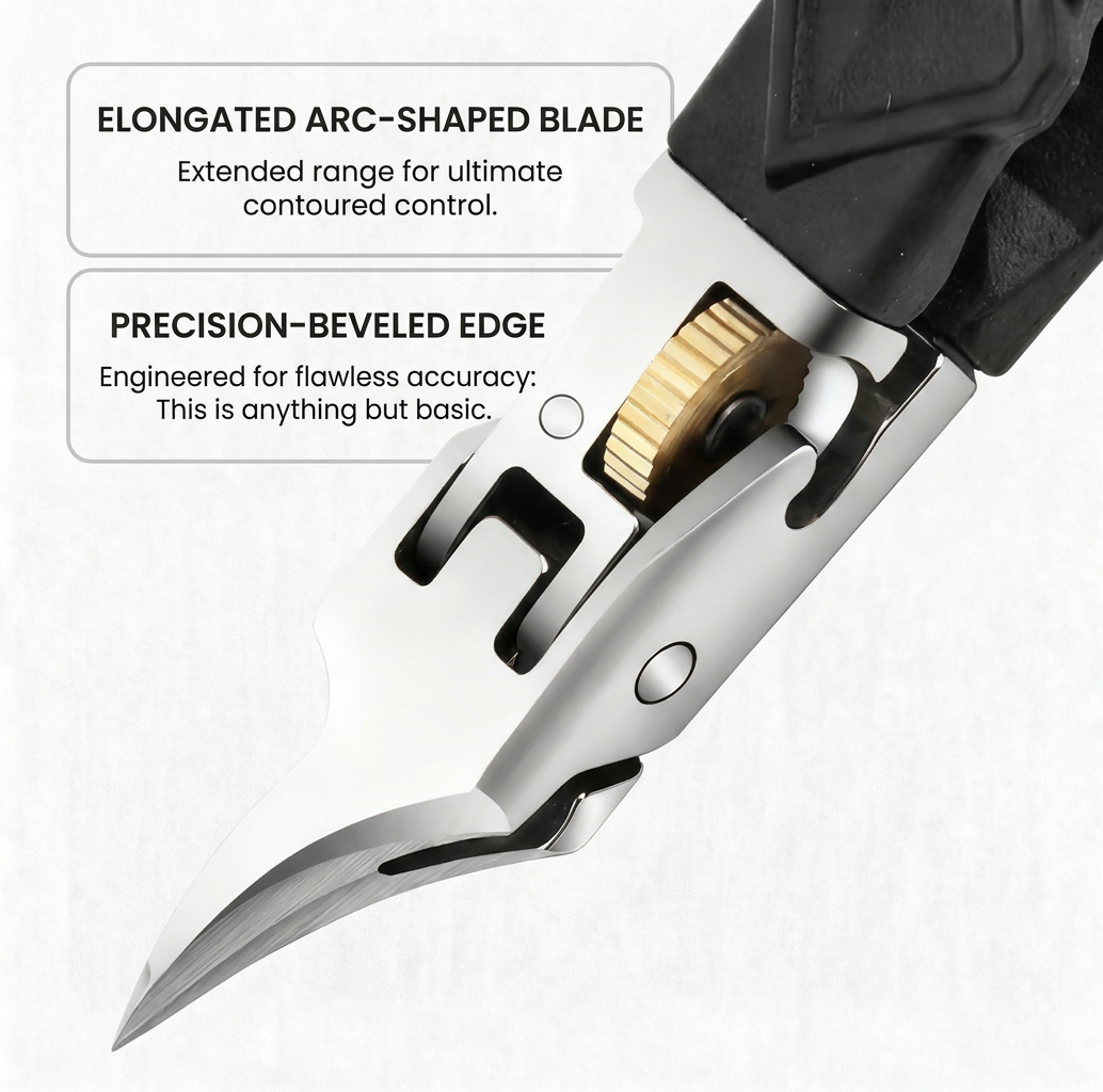 GripLock Pro™ Sharp Grip Nail Clipper Set