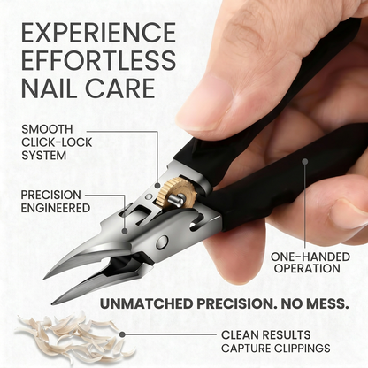 GripLock Pro™ Sharp Grip Nail Clipper Set