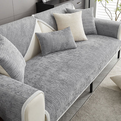 GripStay Chenille Sofa Cushion - main product view of chenille sofa cover