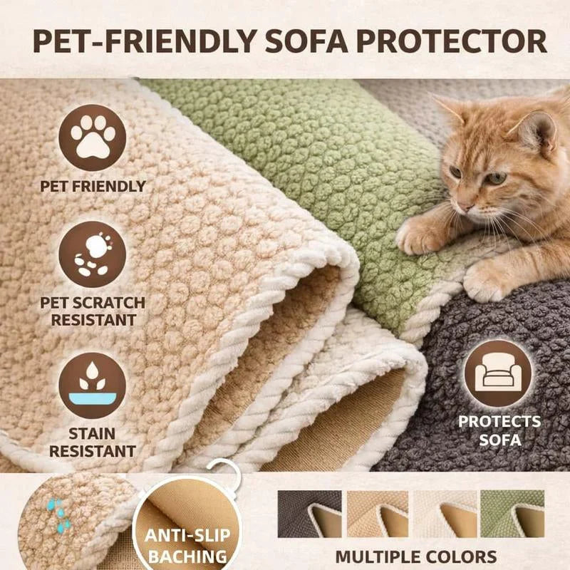 GripStay Prime™ Non-Slip Sofa Cover for Everyday Protection