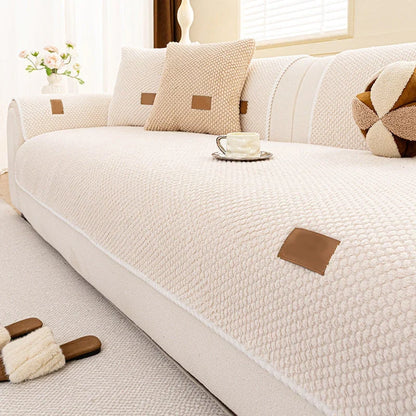 GripStay Prime™ Non-Slip Sofa Cover for Everyday Protection