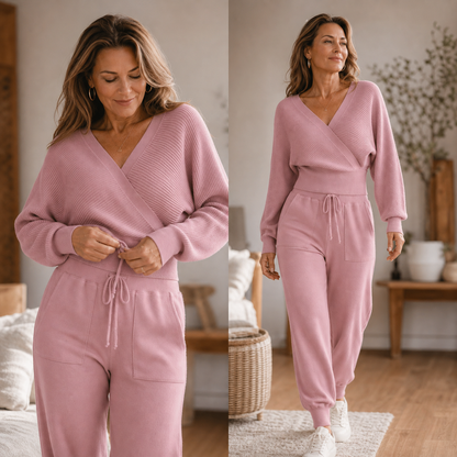 Guendalina Baraldi™ Ribbed Lounge Set for Effortless Comfort