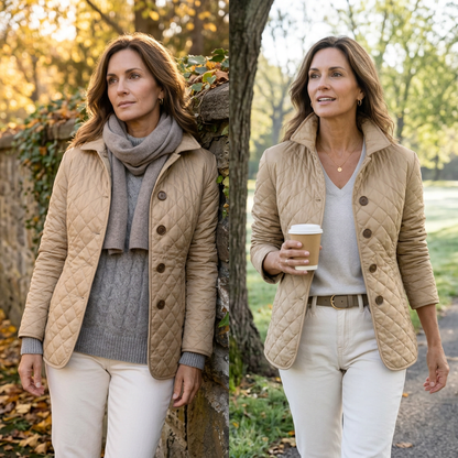 Ida Amato™ Lightweight Quilted Jacket for Effortless Layering