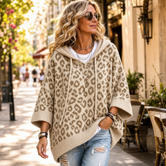 Ida Anastasi™ Cosy Leopard Hoodie for Everyday Wear