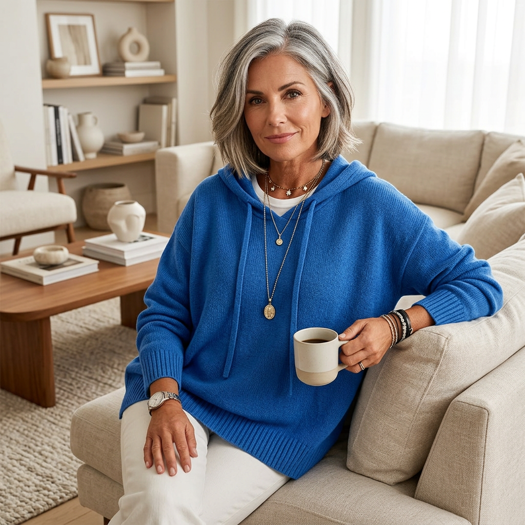 Ida Angelini™ Cozy Hoodie for Everyday Comfort