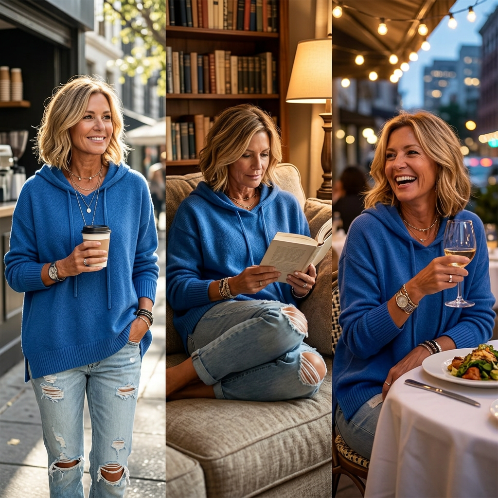Ida Angelini™ Cozy Hoodie for Everyday Comfort